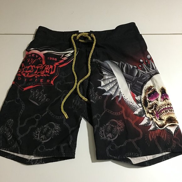 Christian Audigier Other - Christian Audigier Men's Swim Trunk Boardshorts 32